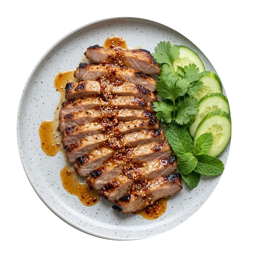 泰式烤豬頸肉