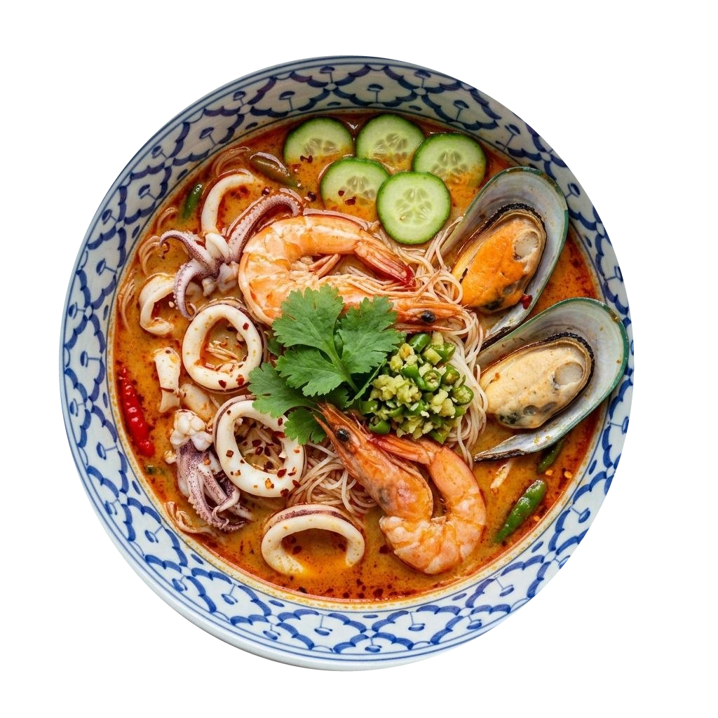 冬陰功海鮮湯粉
